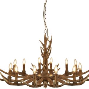 Stag 6 Light Weathered Antler Style Rustic Chandelier 6416 6BR Stag 6 Light Weathered Antler Style Rustic Chandelier 6416 6BR