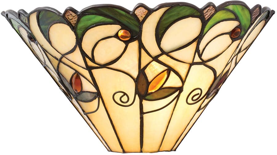 Jamelia Tiffany Wall Lamp Art Nouveau