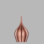 Vibrant 12cm Single Ceiling Pendant Light Copper