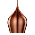 Vibrant 26cm Single Light Ceiling Pendant Copper