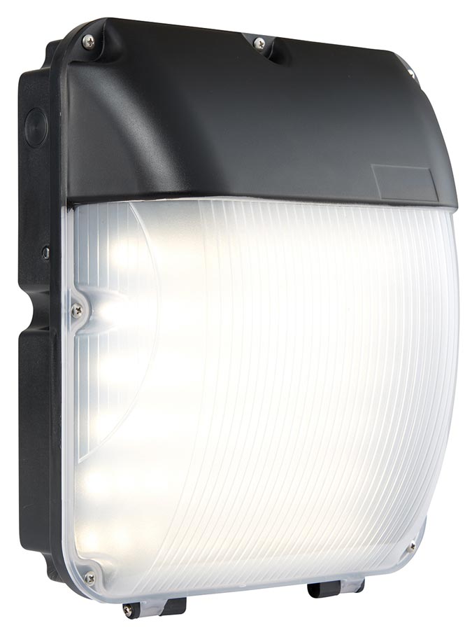 Lucca Matt Black 30w LED Outdoor Bulkhead Light IP44