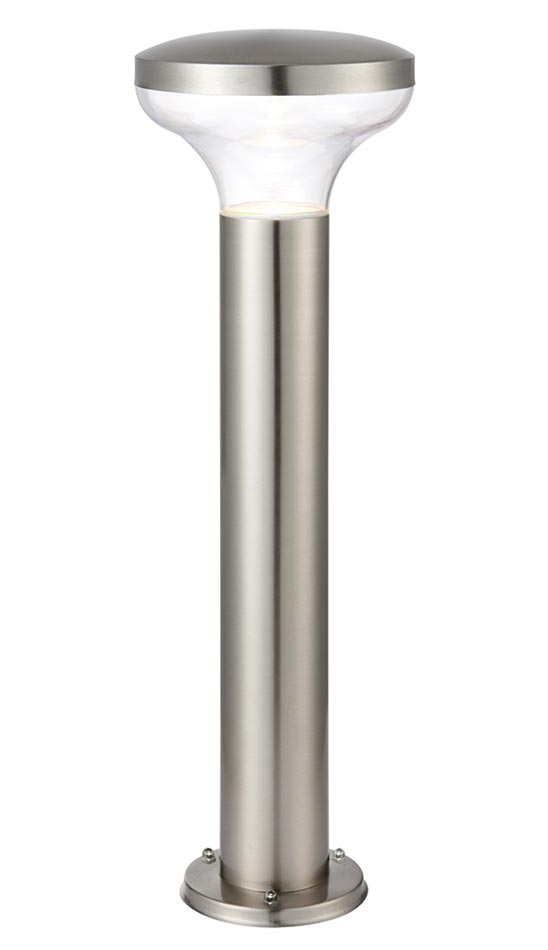 Roko 50cm Outdoor Post Light Brushed 316 Stainless Steel IP44