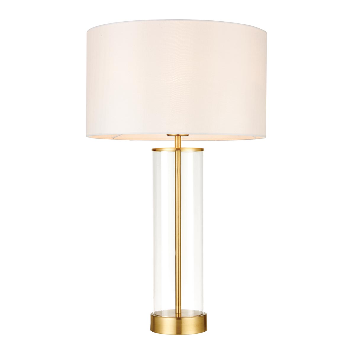 Endon Lessina Touch Dimmer Table Lamp Brushed Brass
