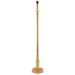 Canterbury Traditional Solid Brass Floor Lamp Base