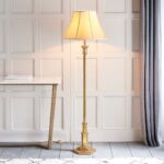 Canterbury Traditional Solid Brass Floor Lamp Base