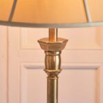 Canterbury Traditional Solid Brass Floor Lamp Base