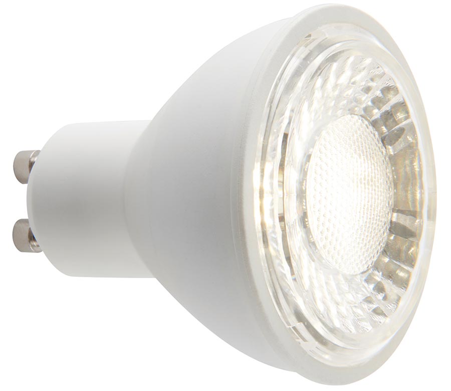 Cool White 7W GU10 SMD LED Lamp 60 Degree Beam