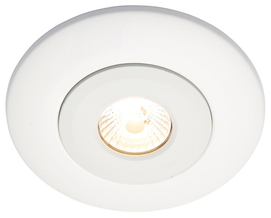 Converse Fixed Downlight Converter For Large Holes Matt White