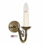 Cottage Handmade Single Wall Light Solid Brass Tudor Style