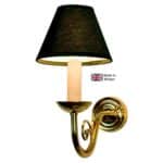 Cottage Handmade Single Wall Light Solid Brass Tudor Style