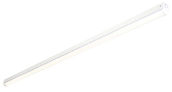 Linear Pro 6ft Single Cool White LED Batten Gloss White 7100lm