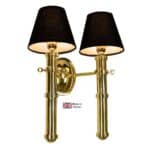 Velsheda Twin Nautical Wall Light Solid Brass Handmade