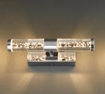 Essence 2 Light LED Bathroom Wall Light Polished Chrome IP44