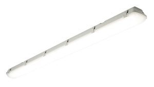 Mordax 5ft non corrosive high output cool white LED batten in grey