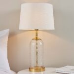 Wistow 1 Light Cut Glass Table Lamp Base Only Solid Brass