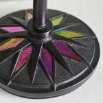 Dark Star Art Deco Design Tiffany Shade Desk Lamp