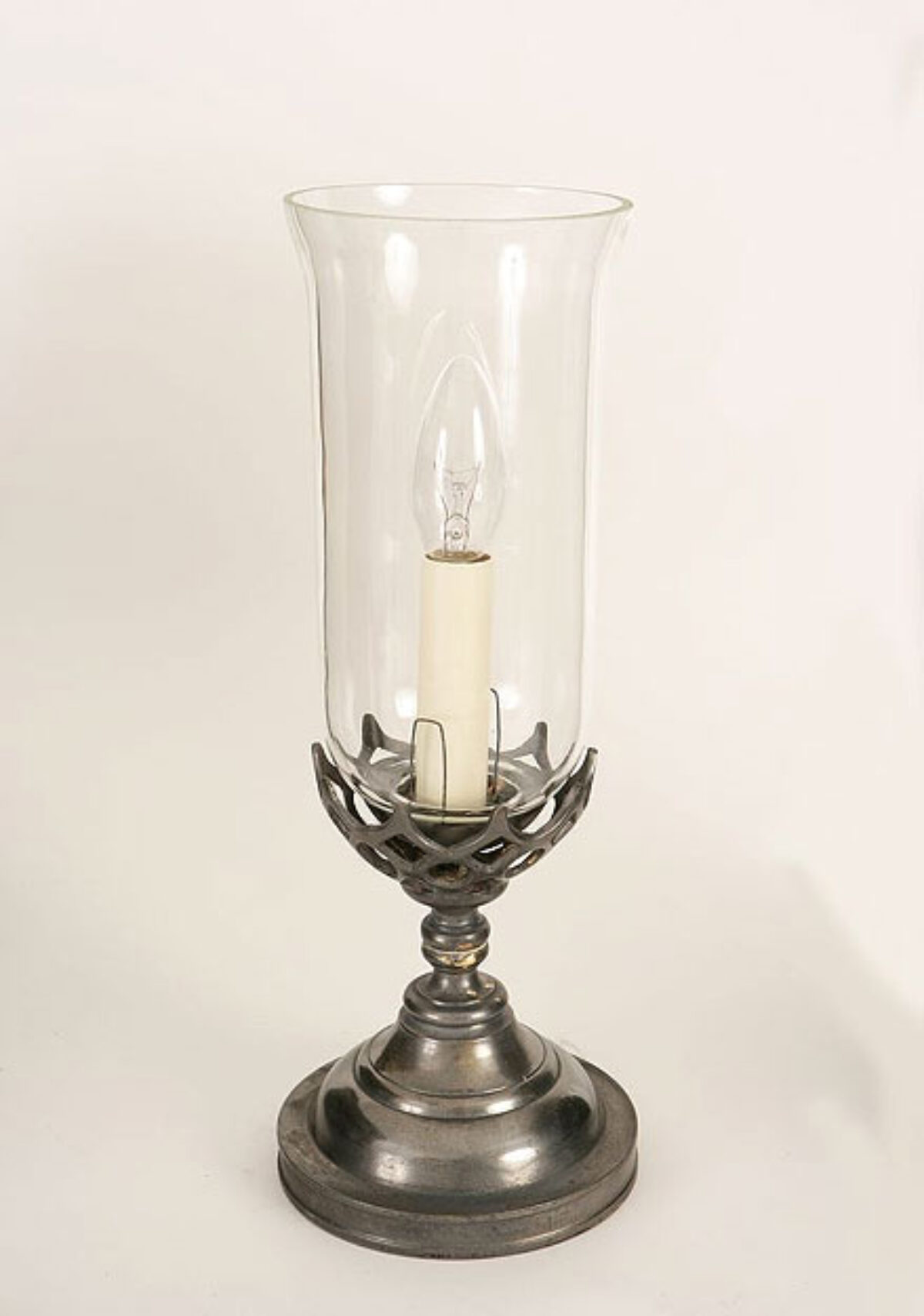 Small Gothic Dinner Table Lamp Solid, Dinner Table Oil Lamps