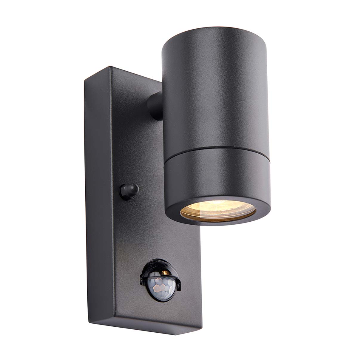 Palin 1 Light PIR Wall Light With Override Anthracite