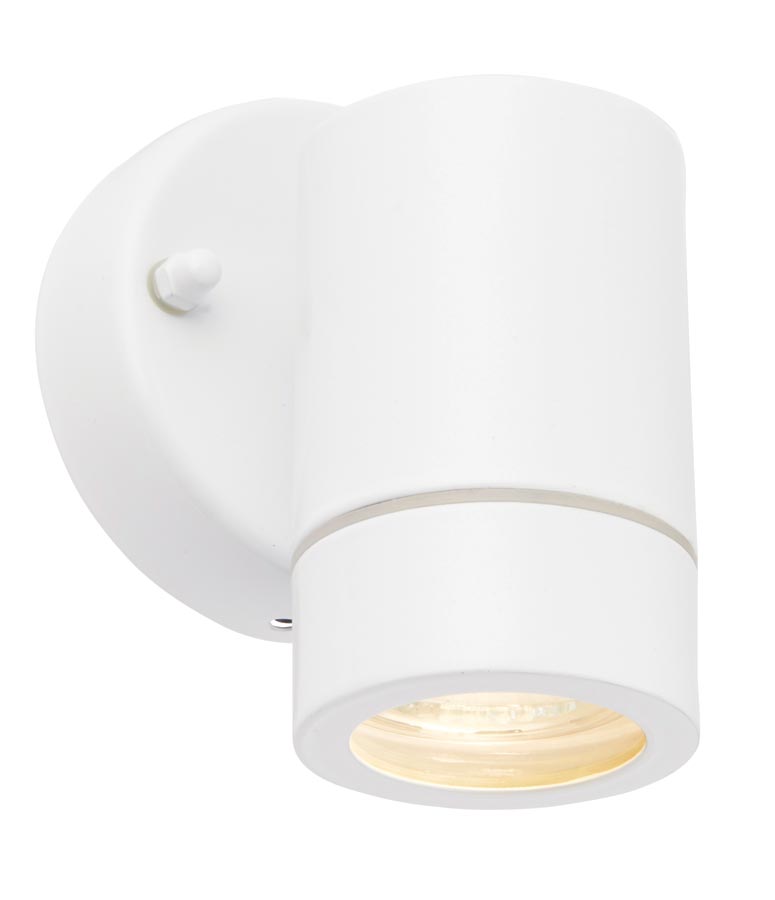 Palin Stainless Steel Outdoor Wall Down Spot Light White IP44