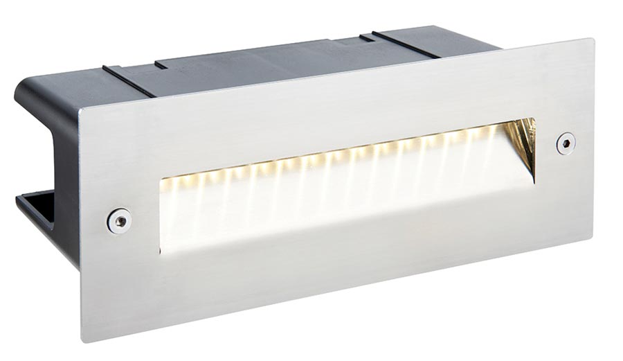 Seina 316 Stainless Steel 2w LED Sloping Letterbox Brick Light IP44