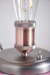Endon Hal Small Industrial Style 1 Lamp Table Light Pewter / Copper