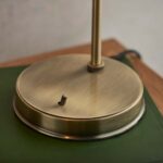 Endon Hansen Industrial Table Lamp Antique Brass