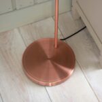 Endon Hansen Industrial Floor Lamp Aged Copper