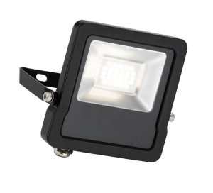 Saxby Surge 20w cool white LED outdoor security foodlight black IP65