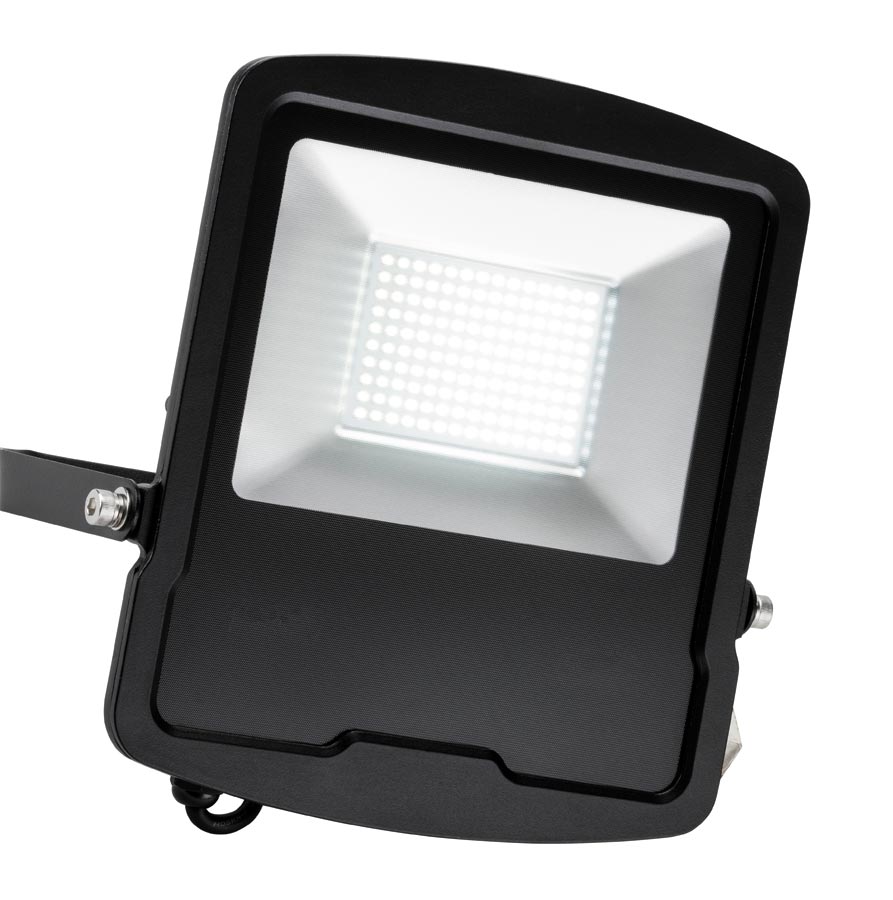Mantra Very Bright 100W LED Outdoor Security Floodlight Black IP65