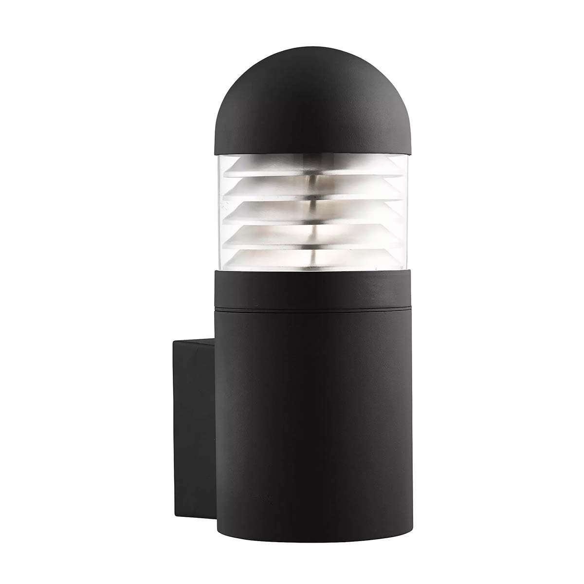 Large Modern Cast Aluminium Cylinder Outdoor Wall Light