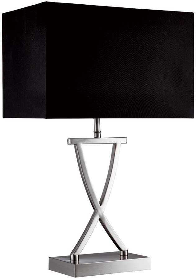 contemporary chrome table lamps
