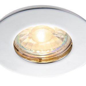Speculo Bathroom Down Light Fire Rated Polished Chrome IP65