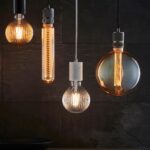 Ribb 125mm 4w LED Clear Globe E27 Light Bulb 450lm