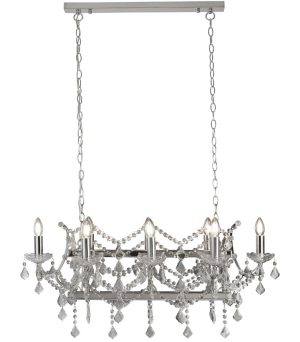 8068-8CC Florence 8 light ceiling pendant bar main image