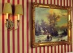 Etoile 2 Light Art Deco Wall Sconce Solid Brass Handmade