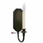 Valerie Single Georgian Wall Light Solid Brass Handmade