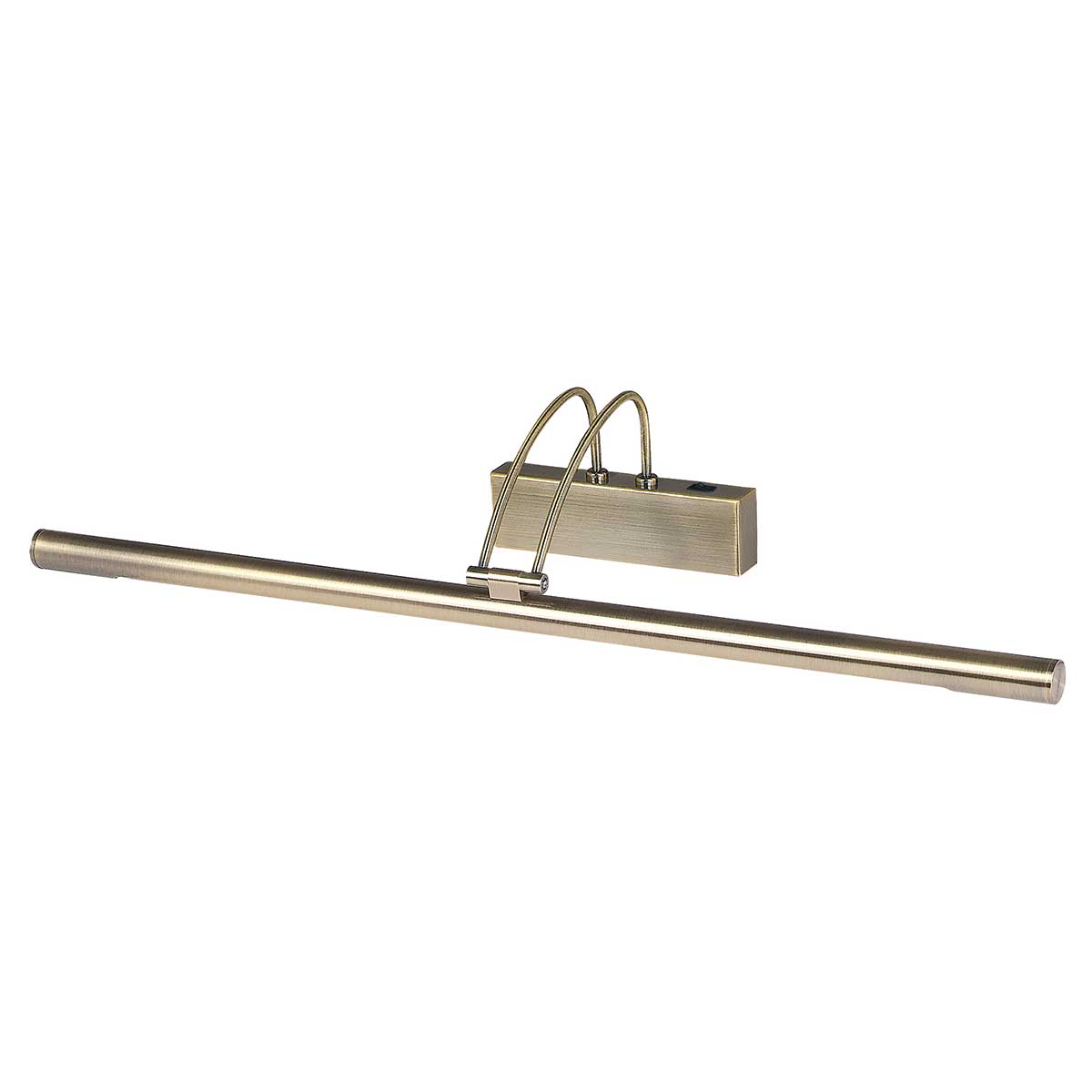 Slimline 68cm Antique Brass Switched LED Picture Light