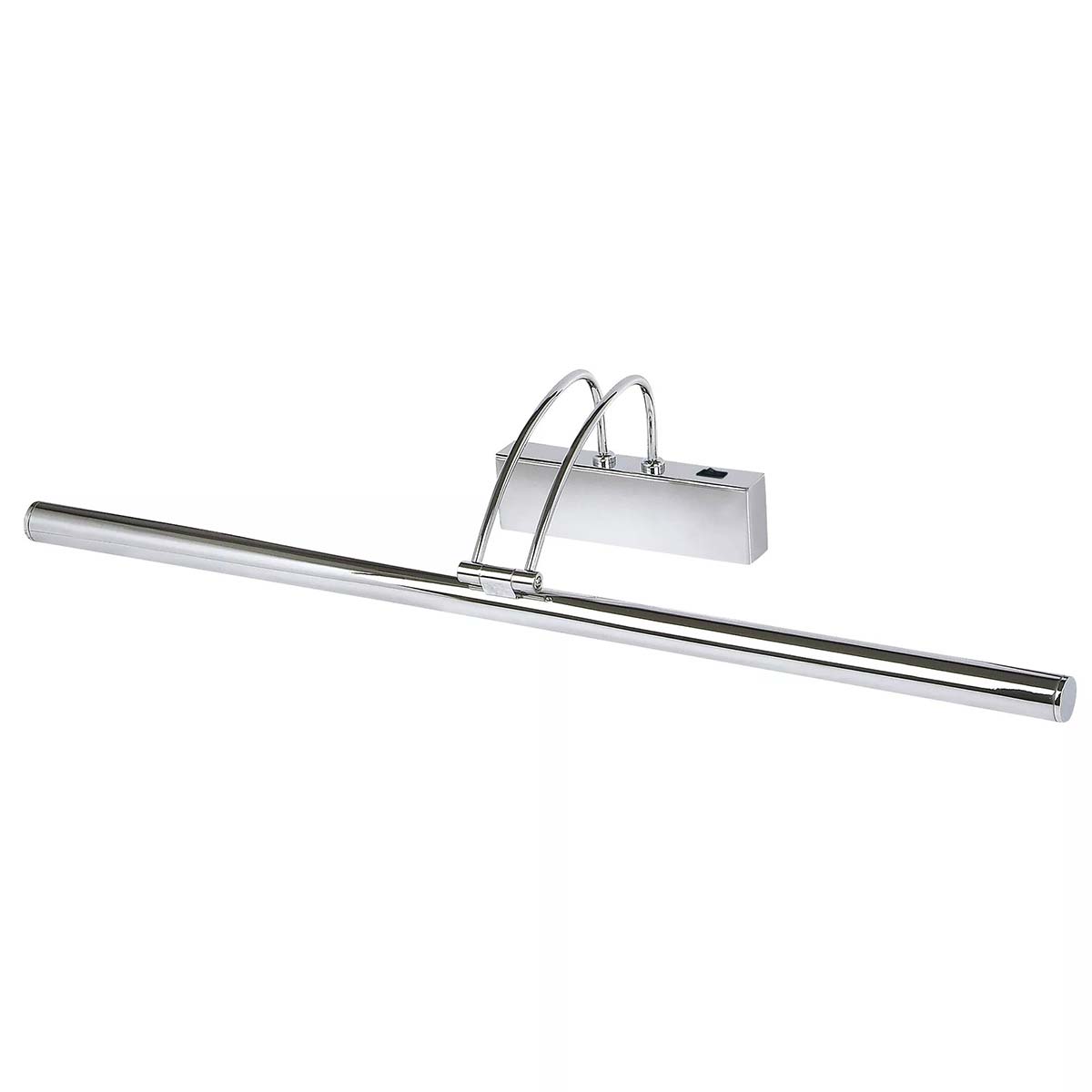 Slimline 68cm Polished Chrome Switched LED Picture Light