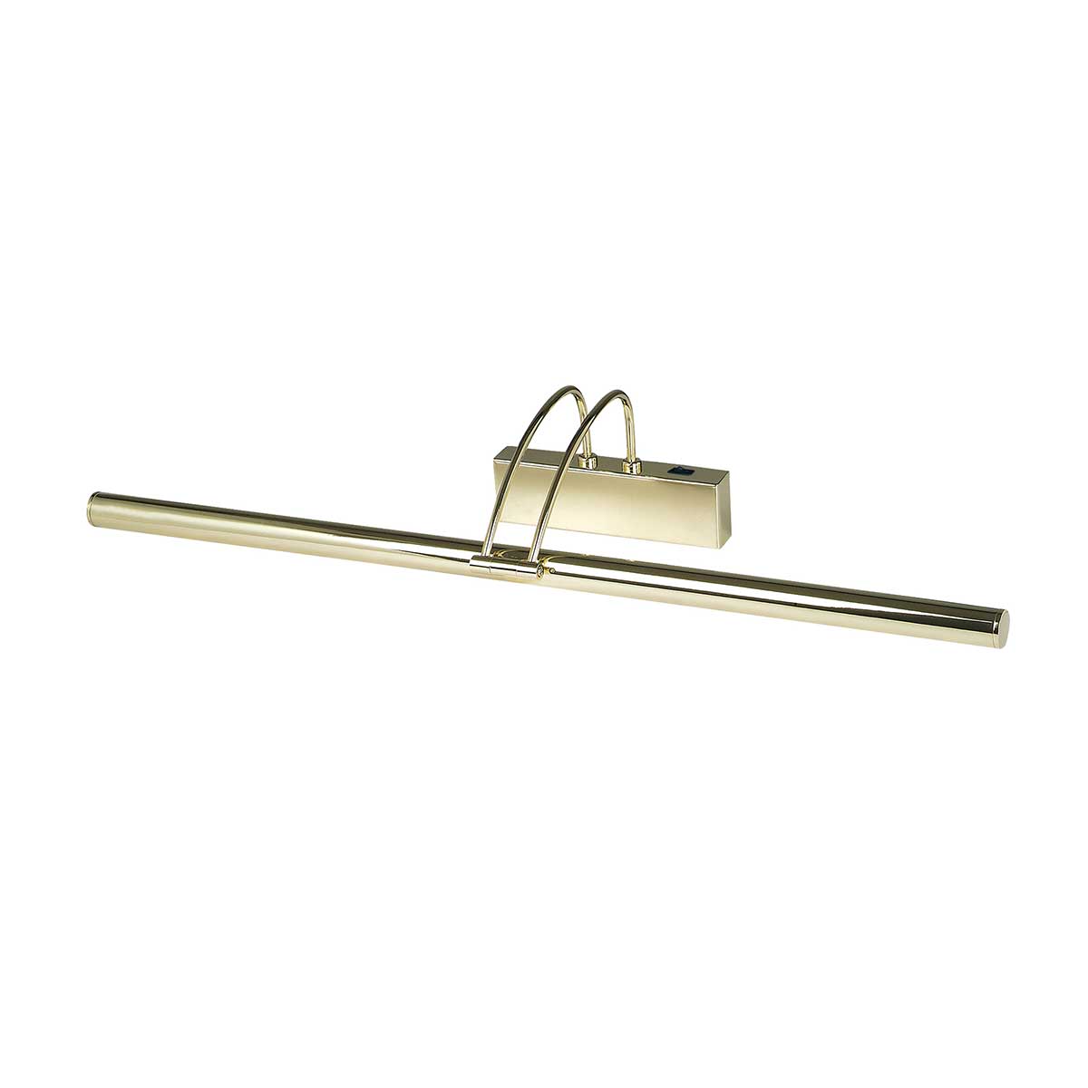 Slimline 68cm Polished Brass Switched LED Picture Light