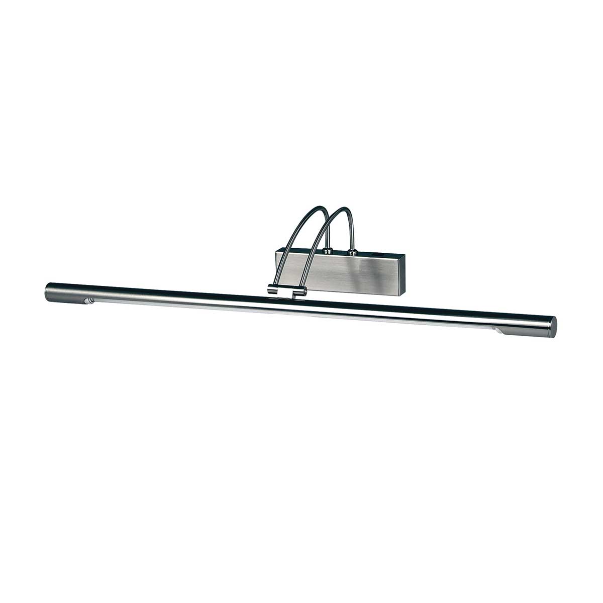 Slimline 68cm Satin Silver Switched LED Picture Light