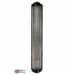 Gatsby Large Art Deco Wall Light Solid Brass Glass Rods