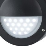 Bangor LED Flush Outdoor Wall Marker Light Black