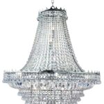 Versailles Chrome 19 Light Extra Large Crystal Chandelier