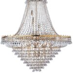 Versailles Gold 19 Light Extra Large Crystal Chandelier