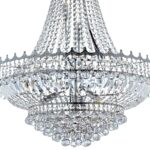 Versailles Chrome 13 Light Large Crystal Chandelier
