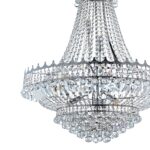 Versailles Chrome 13 Light Large Crystal Chandelier