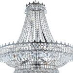 Versailles Chrome 13 Light Large Crystal Chandelier