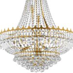 Versailles Gold 13 Light Large Crystal Chandelier