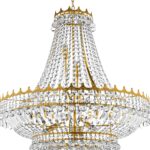 Versailles Gold 13 Light Large Crystal Chandelier