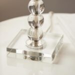 Endon Adelie Stacked Clear Crystal Table Lamp Base Only